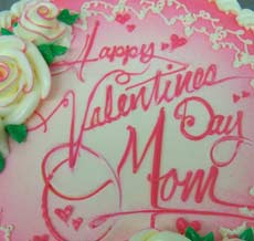 mom valentine's cake