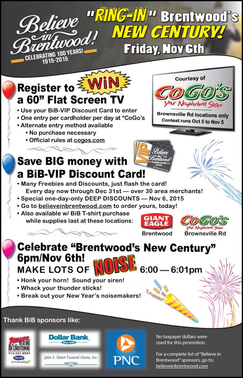 Ring in the new Century!