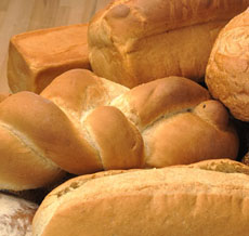 variety of breads