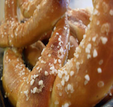 fresh soft pretzels