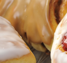 breakfast pastry tray