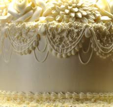 traditional wedding cake