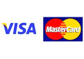 We Accept Major Credit Cards